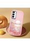 Pink Silicone Case Compatible with Samsung Galaxy M15 Shock Absorbing Camera Protection Sea Sunrise - 2