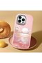 iPhone 14 Pro Max Compatible Shock-Absorbing Camera Protected Pink Silicone Case Sunrise at Sea - 2