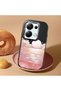 Redmi Note 13 Pro 4g Compatible Shock-Absorbing Camera Protected Black Silicone Case Sunrise at Sea - 3