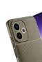 Spt-Gld Newface A5 Pro 4g Case Auto Focus Carbon Cover (95424) - Brown - 4