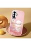 Pink Silicone Case Compatible with Samsung Galaxy A56 Shock Absorbing Camera Protection Sea Sunrise - 2