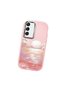 Pink Silicone Case Compatible with Samsung Galaxy S22 Shock Absorbing Camera Protection Sea Sunrise - 3