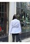 Women's Belted Double-Breasted Collar Seasonal Jacket - 6