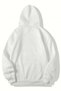 Unisex Oversize Bonjour Fuckers Hoodie (White) - 2