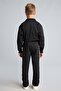 Boy's Sweat Suit D2042A8/Bk81 Black - 5