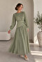 Khaki Belted Dress - 2Y7051
