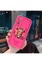 Samsung Galaxy S20 Fe 4G/5G Compatible Pink Red Silicone Lion King and Butterfly Pattern Case Shockproof Camera Protection - 3