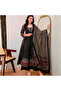 Black Cotton Blend Anarkali Kurta Bottom - ALV2117 | Black-Size:3XL-46-Inches - 2