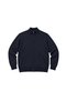 Men's Large Size Navy Blue Basic Pocket Knitwear Cardigan 3Xl-4Xl-5Xl-6Xl - 5