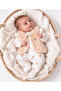 Baby Girl Jumpsuit with Plush Vest