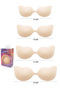 Cat Ear Model Bra - Silicone Strapless Breast Support Ultra Thin Bra - 7