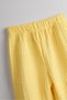 100% Cotton Muslin Fabric Baby Girl and Child Loose Fit Pants (Matte Yellow) - 2