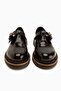 Naila Brown Buckle Strap Women's Loafer Casual Shoes - 5