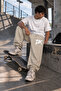Men's Oversize Sweatpants Printed Loose Elastic Cuffs Streetwear Jogger - 2