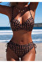 Brown Underwire Push-Up Bikini Set - 5