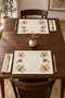 Hazel |   Leaf Patterned 2-Piece American Service Set, 35 X 45 cm - 2