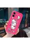 For Vivo Y04/Y19/Y29S Compatible Pink Red Silicone Strawberry Kitty Pattern Case Shockproof Camera Protection - 3