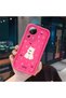 Mi 13 Lite Compatible Pink Red Silicone Rose Dog Pattern Case Shockproof Camera Protection - 3