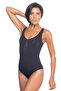 Black Thick Strap Body Corset - 2