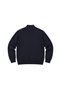 Men's Large Size Navy Blue Basic Pocket Knitwear Cardigan 3Xl-4Xl-5Xl-6Xl - 6