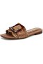 Bambi womens Flat Sandal