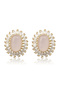 Embellished Stud Earrings - 3