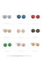 Flower Stud Earrings - 2
