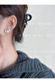 Faux Pearl Stud Earrings - 3