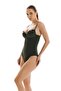 Women's Green Swimsuit with Accessory Detail M.2720-26 - 3