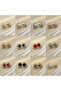 Faux Pearl Stud Earrings - 3