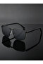 Grey Square Frame Sunglasses - 4