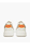 Off White Panel Design Sports Sneakers - 4