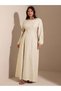 Rochie maxi, bej - 1XL - 6