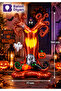 Standing Halloween Tree Foil Balloon Halloween 144cm Giant Size