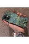Infinix Smart 10 Compatible Retro Oil Painting Apricot Flower Pattern Case, Full Lens Protection - 2