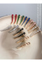 Embellished Dangle Earrings - 2