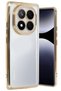 Spt-Gld Newface Redmi Note 14 Pro Plus Case with Lens Silicone (124241) - Gold
