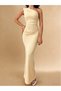 Rochie maxi, galbenă - L