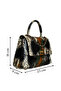 Multi Color Python Leather Women's Hand Bag - 2