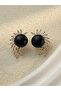 Faux Pearl Stud Earrings