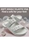 Men's Double-Buckle EVA Slides, Adjustable Raised-Sole Sandals, EU 41–46 - 7