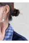 Embellished Dangle Earrings - 4