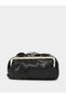 Black Rose Embellished Clutch with Removable Chain Strap - 3
