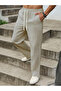 Men Beige Blend Relaxed Fit Trousers - 3