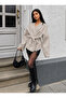 Comfortable Fit Cashmere Coat with Tie Detail - 2