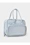 Blue Solid Travel Pouch for Essentials
