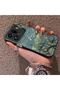 Oppo Find X9 Pro 5g Compatible Retro Oil Painting Apricot Blossom Pattern Case, Full Lens Protection - 2