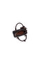 Coffee Brown Plain Crossbody Bag - 5