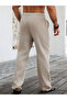 Men Beige Comfort Cotton Pants - 2