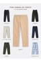 Men Classic Fit Brown Trousers - 6